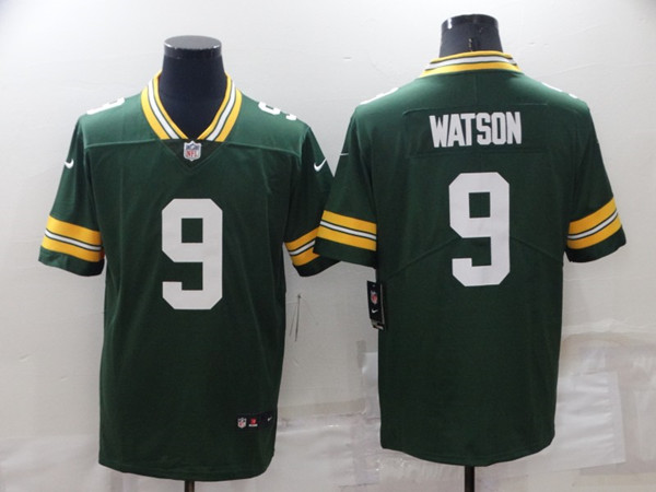 Men's Green Bay Packers #9 Christian Watson Green Vapor Untouchable Limited Stitched Football Jersey - Click Image to Close